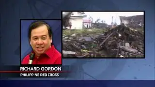 Debris continues to be obstacle to typhoon relief efforts