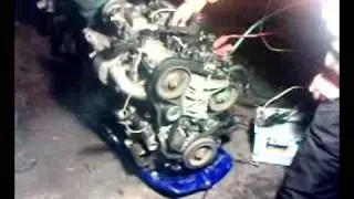 Peugeot 1.9L Diesel Engine Start
