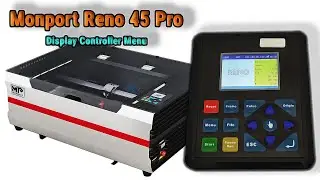 Monport Reno-  Display Control Menu #monportlaser #laser #co2