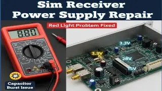 Sim Wale Receiver Ki Power Supply Kaise Check Kare? | Voltage Details Hindi/Urdu