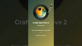 Crafty Bee Hive