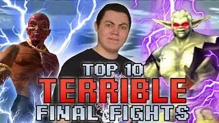 Top 10 Terrible FINAL Boss Fights - Square Eyed Jak