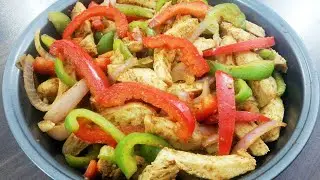 Mexican chicken fajita | Chicken fajitas | by Naimah's kitchen