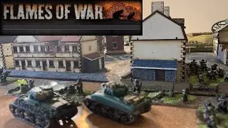 Flames of War V4 Battle Report: Juno Beach D-Day