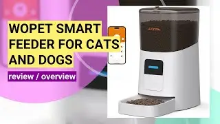 Review: WOPET 6L Automatic Cat & Dog Feeder with Smart App Control