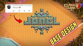 Nickname Base Design COC TH15 Art/Troll/Fun Layout