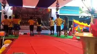 Kebak thokke Dance by class 1 students of Paula heroes school