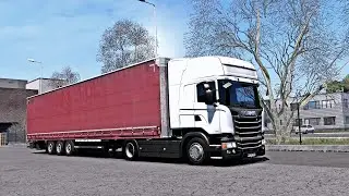 Scania Streamline R450 Realistic Driving Euro Truck Simulator 2 POV Drive Gameplay 4K ETS2 1.52