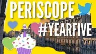 Coffee with Chantal in Paris celebrating Periscope #YearFive