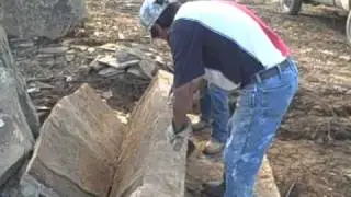 how to quarry flagstone.. Ecomulch and sod