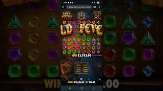 Gems bonanza Bonus Insane Bonus Hit #casinogames  #moneymindset #life #love #money #earnmoneyonline
