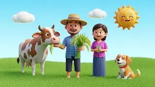 Journey of Rice 🌾 | From Farm to Plate | Kids Cartoon Story