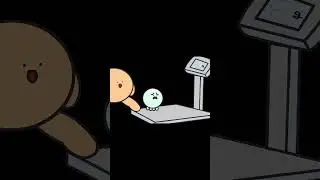 &agrave;nd he said:DUDE DID YOU GAIN SOME WEIGHT ?!🤣.        #funny #funnyvideo #fun #trending #animation