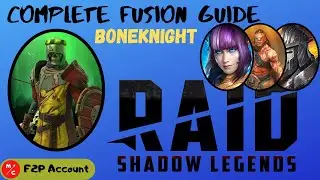 [F2P] Boneknight Raid Shadow Legends | Complete Fusion Guide