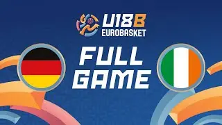 Group Phase | Germany v Ireland | Full Basketball Game | FIBA U18 Women's EuroBasket 2025 Div B