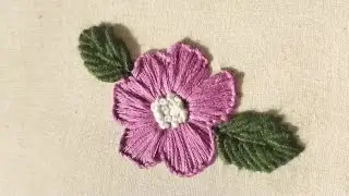 The bunch of flower with leaf 🌿 || thread work 