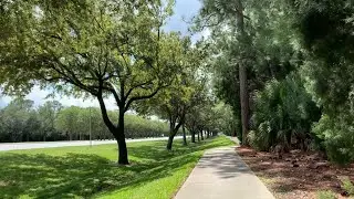 Part 3 Hunters creek side walk surroundings neighborhood Orlando Florida USA September 27, 2022