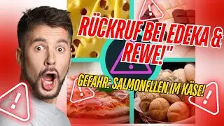 ⚠️ Eilmeldung: R&uuml;ckruf bei Edeka & Rewe &ndash; Salmonellen-Gefahr bei K&auml;se! 🧀