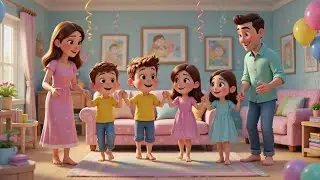 Happy Family Song | My Lovely Family | Kids Nursery Rhyme 🫶😋