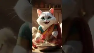 Hardworking Cat Mom 🐾 | A Day in Village Life #wholesome #Catlife #villagevibe #Cuteanimals#trend