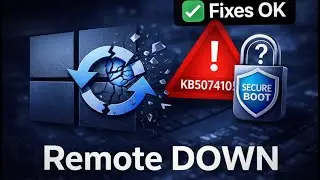 Windows Patchday Januar 2026 &ndash; KB5074109 & Co Fixes, Remote-Fehler & Secure Boot Chaos