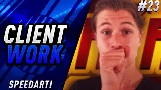CLIENT WORK #23: FIFA 17 BANNER FOR SAMFIFANL / FIFA 17 BANNER SPEEDART ( FUT CHAMPIONS THEMED GFX )