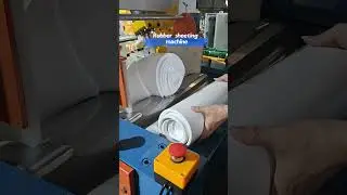 Rubber sheeting machine. Silicone colours mixing machine.
