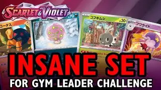Pokemon TCG Scarlet and Violet is INSANE for Gym Leader Challenge