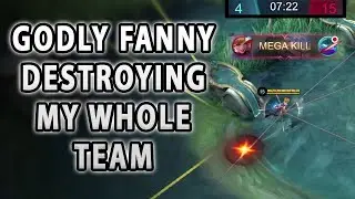 Вот Что Случается Когда Богоподобная Фанни Уничтожает Мою Команду... | Mobile Legends