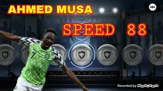 Ahmed Musa | Speed Star | Scout Combination |Pes Mobile 2018 |