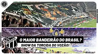 🔥😱 FESTA DA TORCIDA CEARAMOR COM MOSAICO E COM O MAIOR BANDEIRÃO DO BRASIL, SHOW DA TORCIDA DO CEARÁ