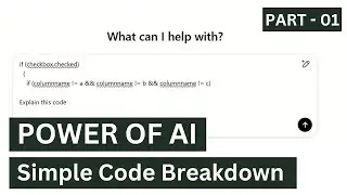 Best free trick Simple Code Breakdown no tutorials free learning -  Part 01