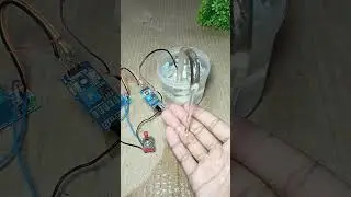 Automatic water tap using IR sensor circuit #tech #project #science