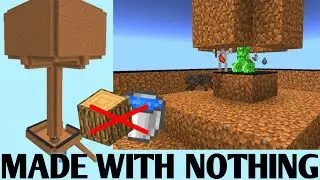 Dirt only Mob farm for MINECRAFT SUPERFLAT | NO WATER
