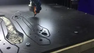 6mm carbon fiber cutting