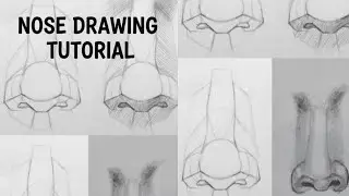 Nose Drawing Tutorial in easy way for Beginners @askarts_25 #pencildrawing #drawings #art #sketch 