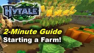 How to EASILY start a farm & capture animals! - Hytale Guide