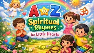 A to Z Spiritual for Kids 🎵 | Alphabet Song with Good Values