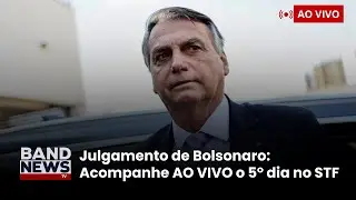 JULGAMENTO BOLSONARO AO VIVO: STF condena Bolsonaro por trama golpista