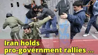 Iran holds pro-government rallies as new protests break out
