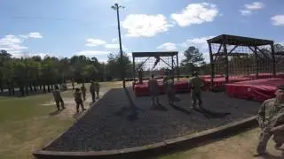 The U.S. Army Drill Sergeant Academy Obstacle Course