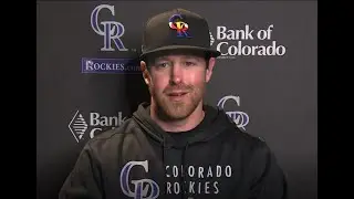 3-13-21 Colorado Rockies Reliever Scott Oberg Pregame
