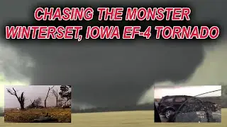 HUGE EF-4 TORNADO STRIKES IOWA - WINTERSET TO NORWALK - March 5th 2022