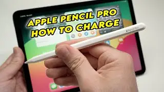 How to Charge Your Apple Pencil Pro