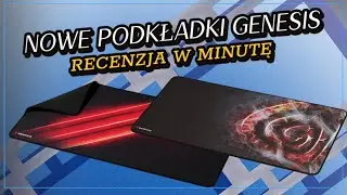 Nowe podkładki Genesis Carbon Maxi 500 G2 Flash/Lava za niecałe 70 złotych - Recenzja w minutę