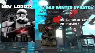 GAR WINTER UPDATE 🥶❄️ (IM BACK) | Roblox Coruscant | VikingLaw / RainyLofi GAR