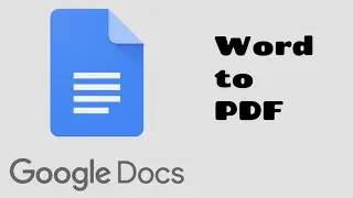 How To Convert Word To PDF in Google Docs App