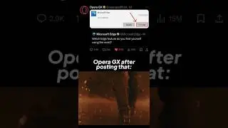 Opera GX is savage 💀