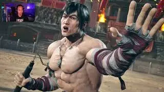 LAW MIGHT BE A LEGIT PICK!!| TEKKEN 8 MARSHALL LAW GAMEPLAY TRAILER REACTION.