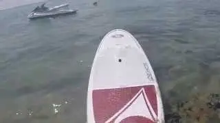 Paddleboarding at Trump International Beach Resort